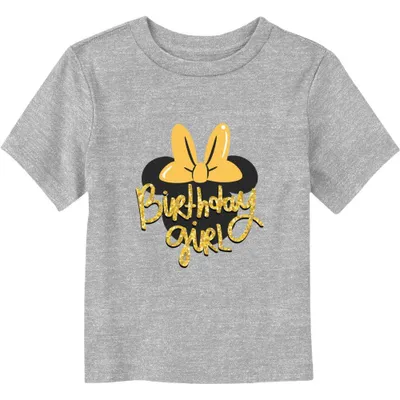 Disney Minnie Mouse Birthday Girl Toddler T-Shirt