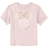 Disney Minnie Mouse Heart Love, Toddler T-Shirt