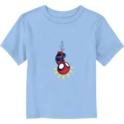 Marvel Spider-Man Upside Down Web Spidey Toddler T-Shirt