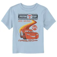 Disney Pixar Cars Lightning McQueen Speed Toddler T-Shirt