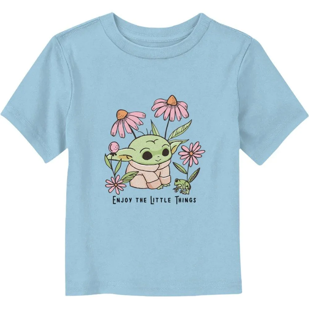 Star Wars The Mandalorian Grogu Little Things Toddler T-Shirt