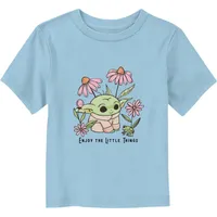 Star Wars The Mandalorian Grogu Little Things Toddler T-Shirt