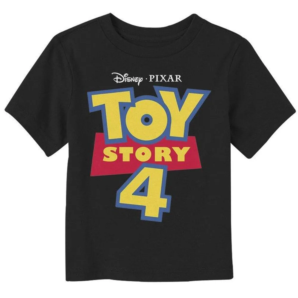 Disney Pixar Toy Story 4 Full Logo Toddler T-Shirt