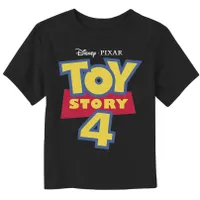 Disney Pixar Toy Story 4 Full Logo Toddler T-Shirt