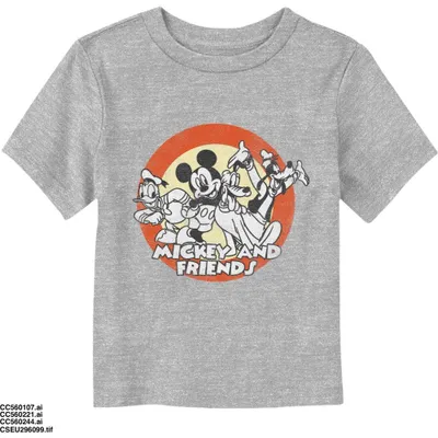 Disney Mickey Mouse And Friends Circle Toddler T-Shirt