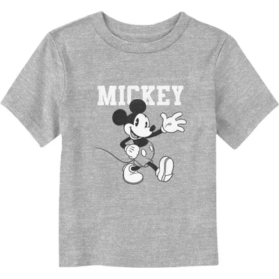 Disney Mickey Mouse Vintage Black & White Toddler T-Shirt