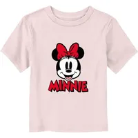 Disney Minnie Mouse Classic Face Toddler T-Shirt