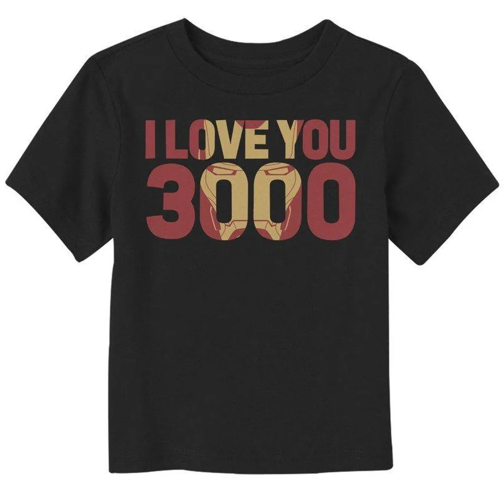 Marvel Avengers I Love You 3000 Toddler T-Shirt