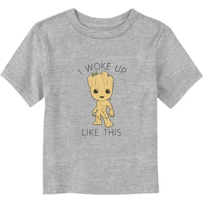 Marvel Guardians Of The Galaxy Wake Up Like This Groot Toddler T-Shirt