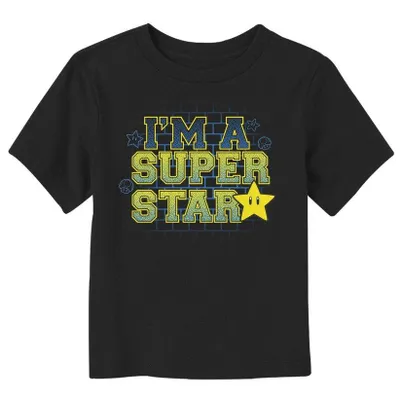 Super Mario Bros. Star Toddler T-Shirt