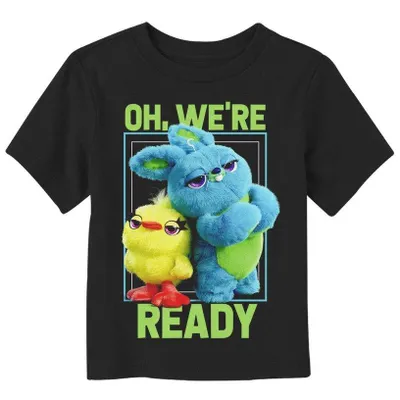 Disney Pixar Toy Story Ducky & Bunny We're Ready Toddler T-Shirt