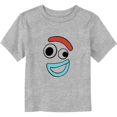 Disney Pixar Toy Story Big Face Smiling Forky Toddler T-Shirt