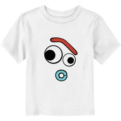 Disney Pixar Toy Story Big Face Curious Forky Toddler T-Shirt