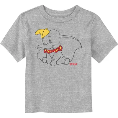 Disney Dumbo Simple Art Toddler T-Shirt