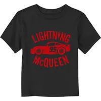 Disney Pixar Cars Race Ready Lightning McQueen Toddler T-Shirt