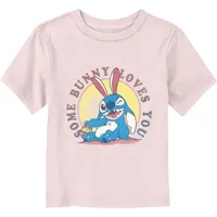 Disney Lilo & Stitch Some Bunny Loves You Toddler T-Shirt