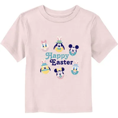 Disney Mickey Mouse Happy Easter Egg Squad Toddler T-Shirt