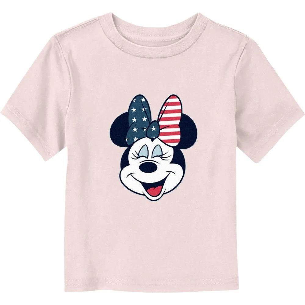 Disney Minnie Mouse American Bow Toddler T-Shirt