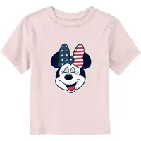 Disney Minnie Mouse American Bow Toddler T-Shirt