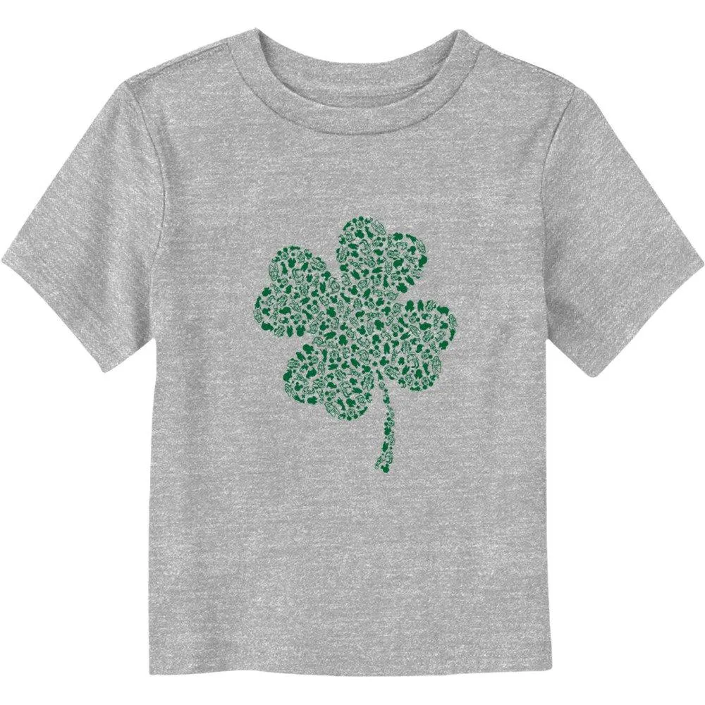 Disney Mickey Mouse Shamrock Fill Toddler T-Shirt