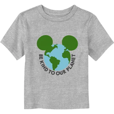 Disney Mickey Mouse Be Kind To Your Planet Toddler T-Shirt