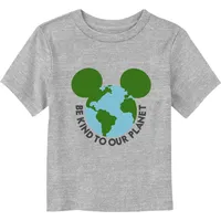 Disney Mickey Mouse Be Kind To Your Planet Toddler T-Shirt