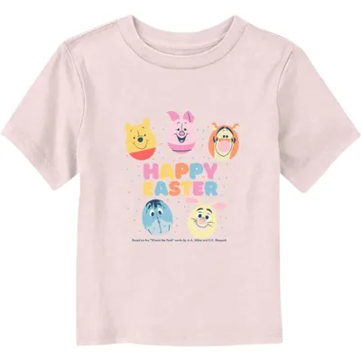 Disney Winnie The Pooh Egg Pals Happy Easter Toddler T-Shirt