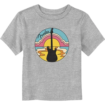 Fender Guitar Groovy Toddler T-Shirt