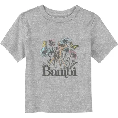 Disney Bambi Watercolor Floral Toddler T-Shirt