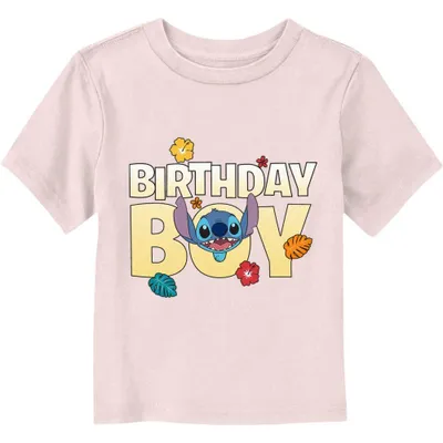 Disney Lilo & Stitch Birthday Boy Toddler T-Shirt