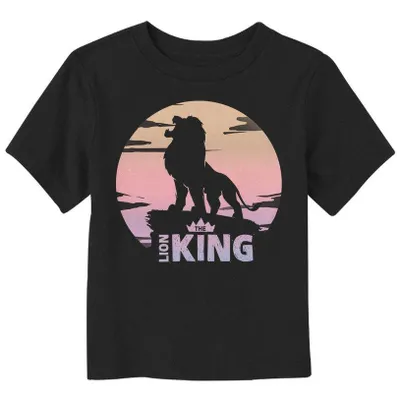 Disney The Lion King Sunset Logo Toddler T-Shirt