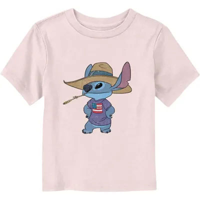 Disney Lilo & Stitch Cowboy Toddler T-Shirt