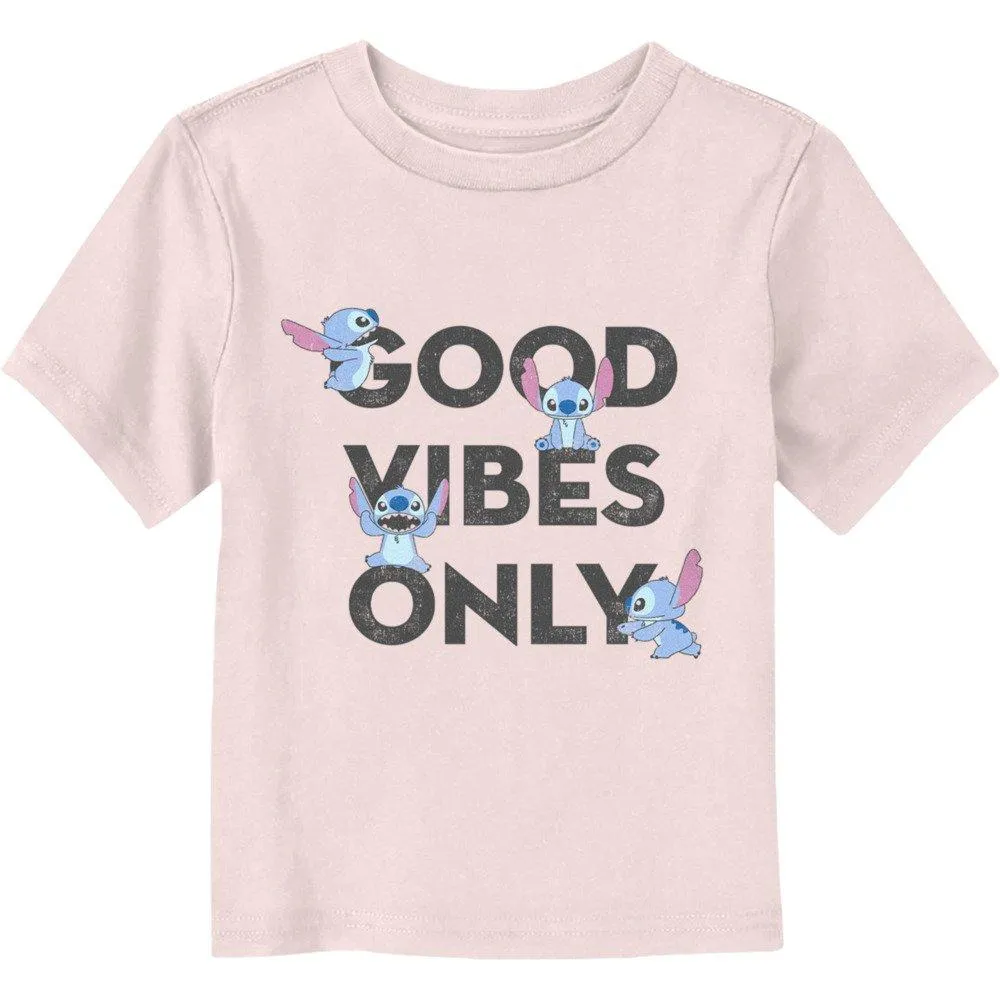 Disney Lilo & Stitch Good Vibes Only Toddler T-Shirt