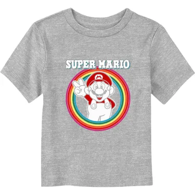 Super Mario Bros. Rainbow Toddler T-Shirt