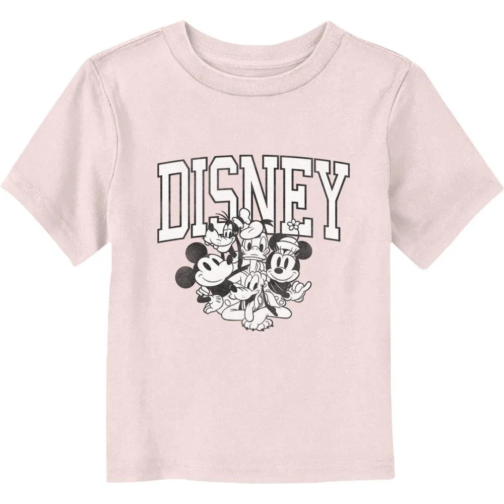 Disney Mickey Mouse Collegiate Group Toddler T-Shirt