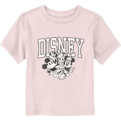 Disney Mickey Mouse Collegiate Group Toddler T-Shirt