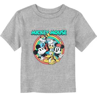 Disney Mickey Mouse Group Pose Toddler T-Shirt
