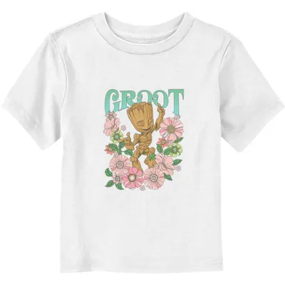 Marvel Guardians Of The Galaxy Groot Flower Dance Toddler T-Shirt