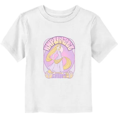 Disney Tangled Rapunzel Groovy Toddler T-Shirt