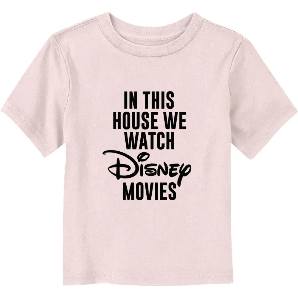 Disney We Watch Movies Toddler T-Shirt