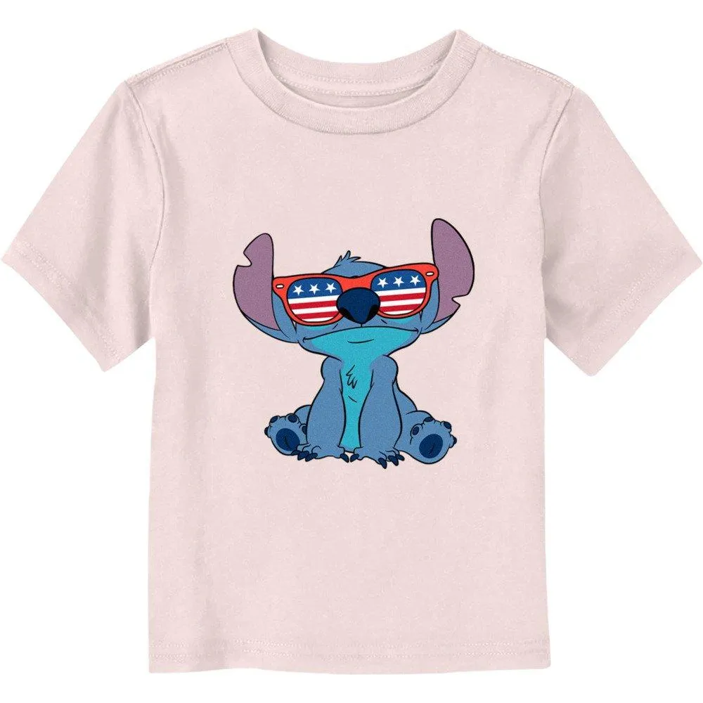 Disney Lilo & Stitch Anerica Sunglasses Toddler T-Shirt