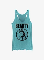 Disney Beauty and the Beast Belle Badge Girls Tank