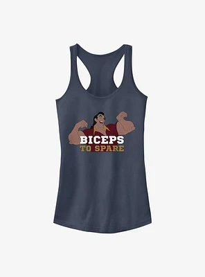 Disney Beauty and the Beast Gaston Biceps To Spare Girls Tank