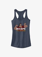 Disney Beauty and the Beast Gaston Biceps To Spare Girls Tank