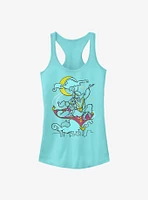 Disney Aladdin Carpet Surfing Girls Tank