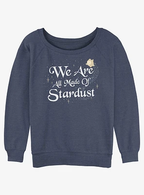 Disney Wish Made Of Stardust Girls Slouchy Sweatshirt