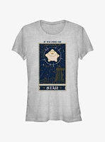 Disney Wish Just Look Up Star Card Girls T-Shirt