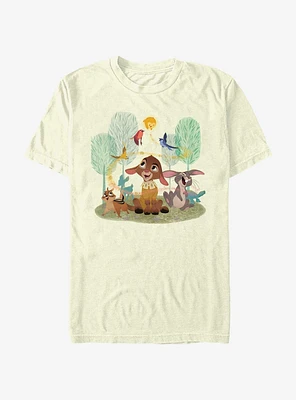 Disney Wish Star Valentino and Forest Friends T-Shirt