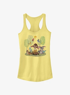 Disney Wish Star Valentino and Forest Friends Girls Tank