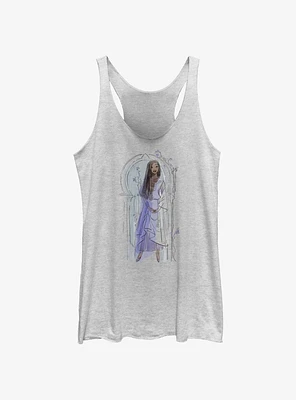 Disney Wish Watercolor Asha Girls Tank